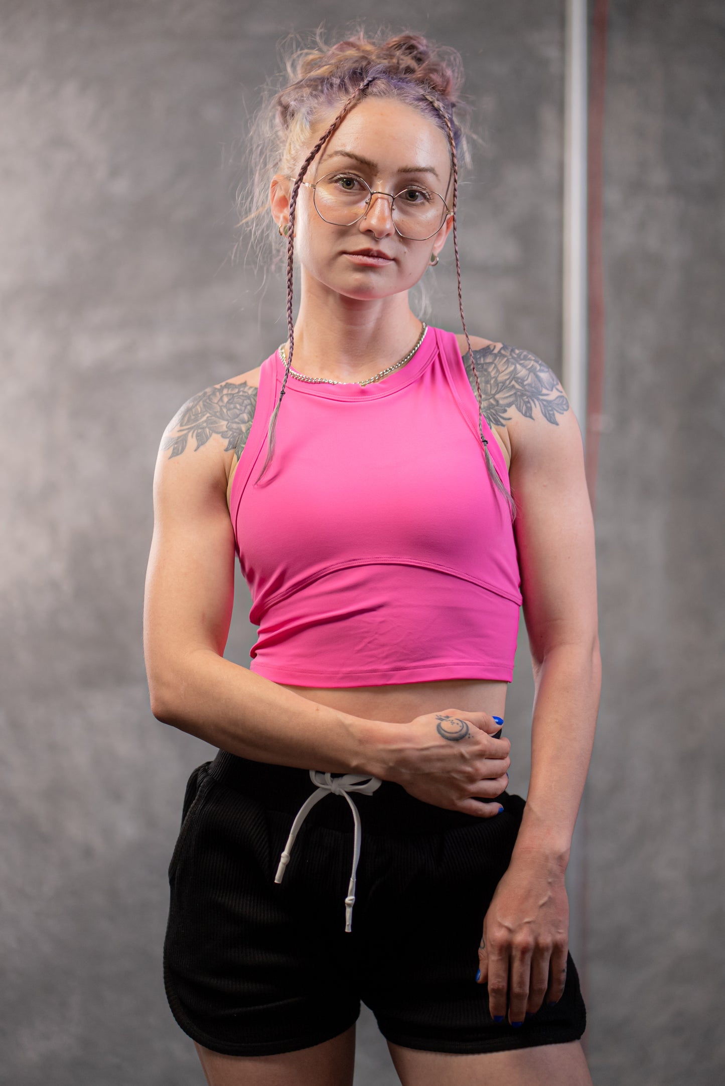 High Neck Bra