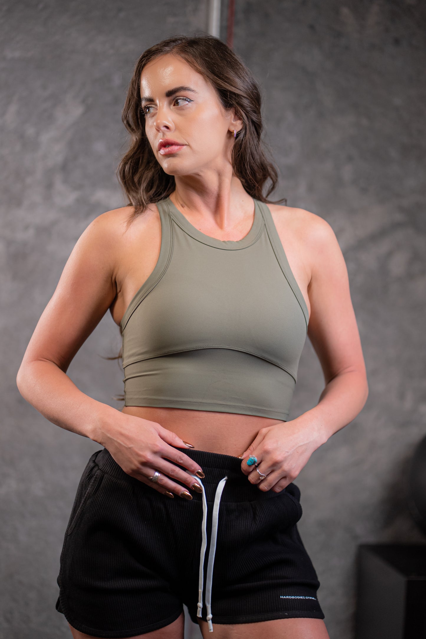 High Neck Bra