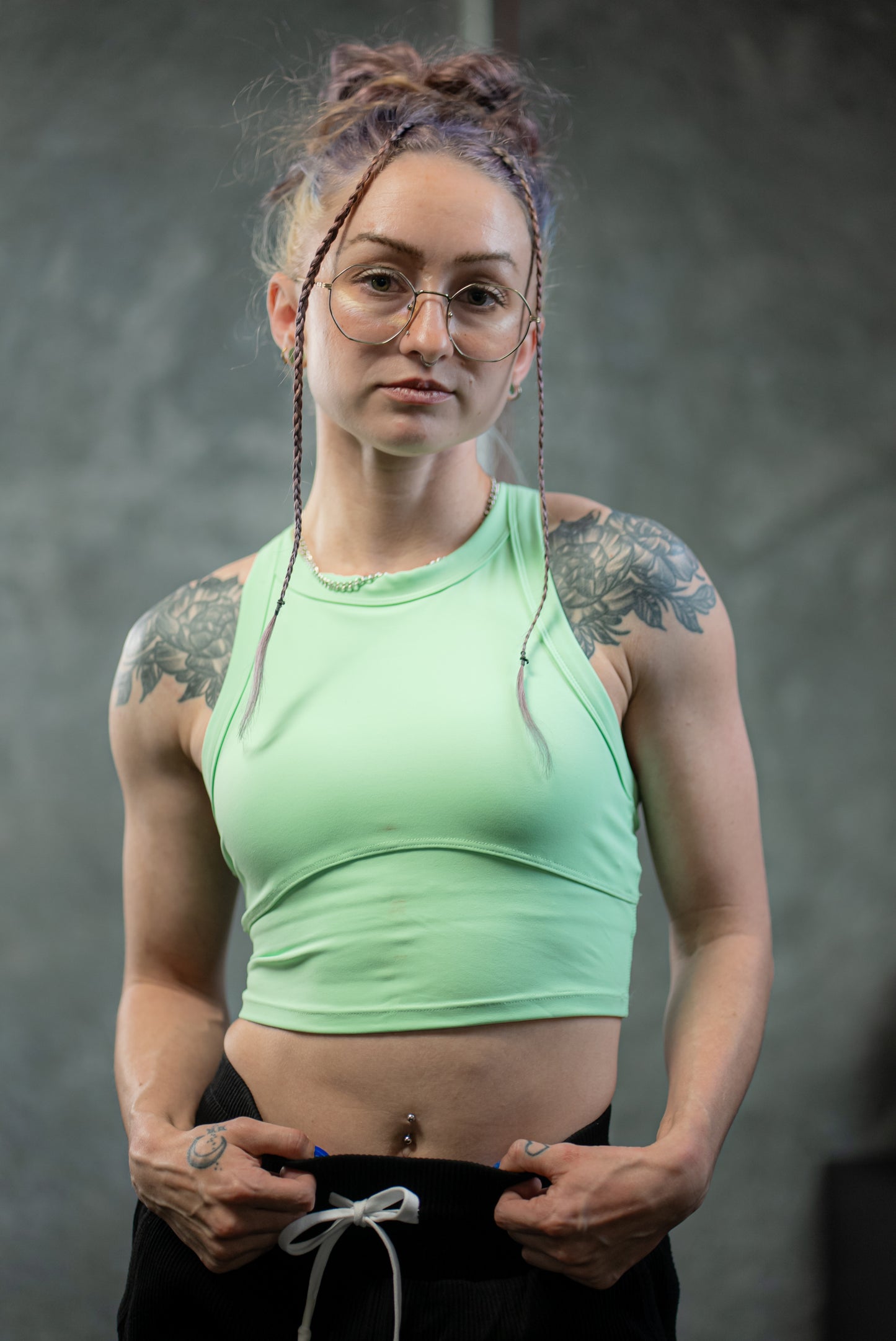 High Neck Bra