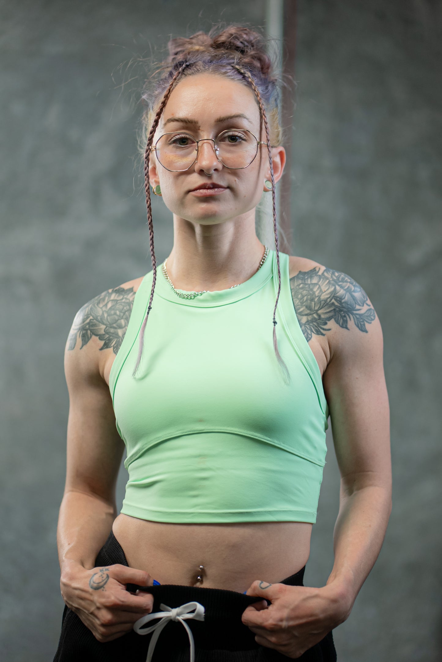 High Neck Bra