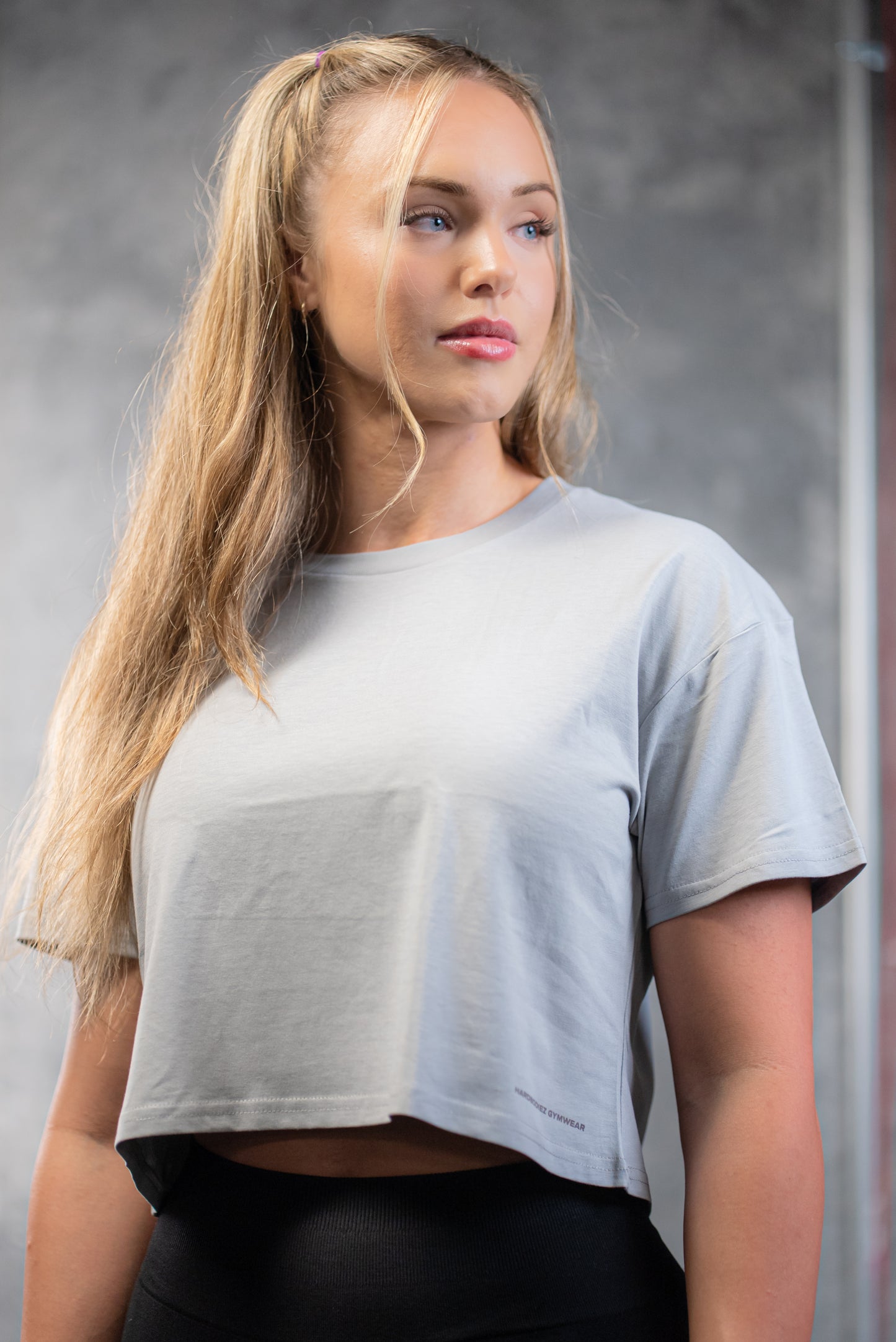 Crop mini logo T