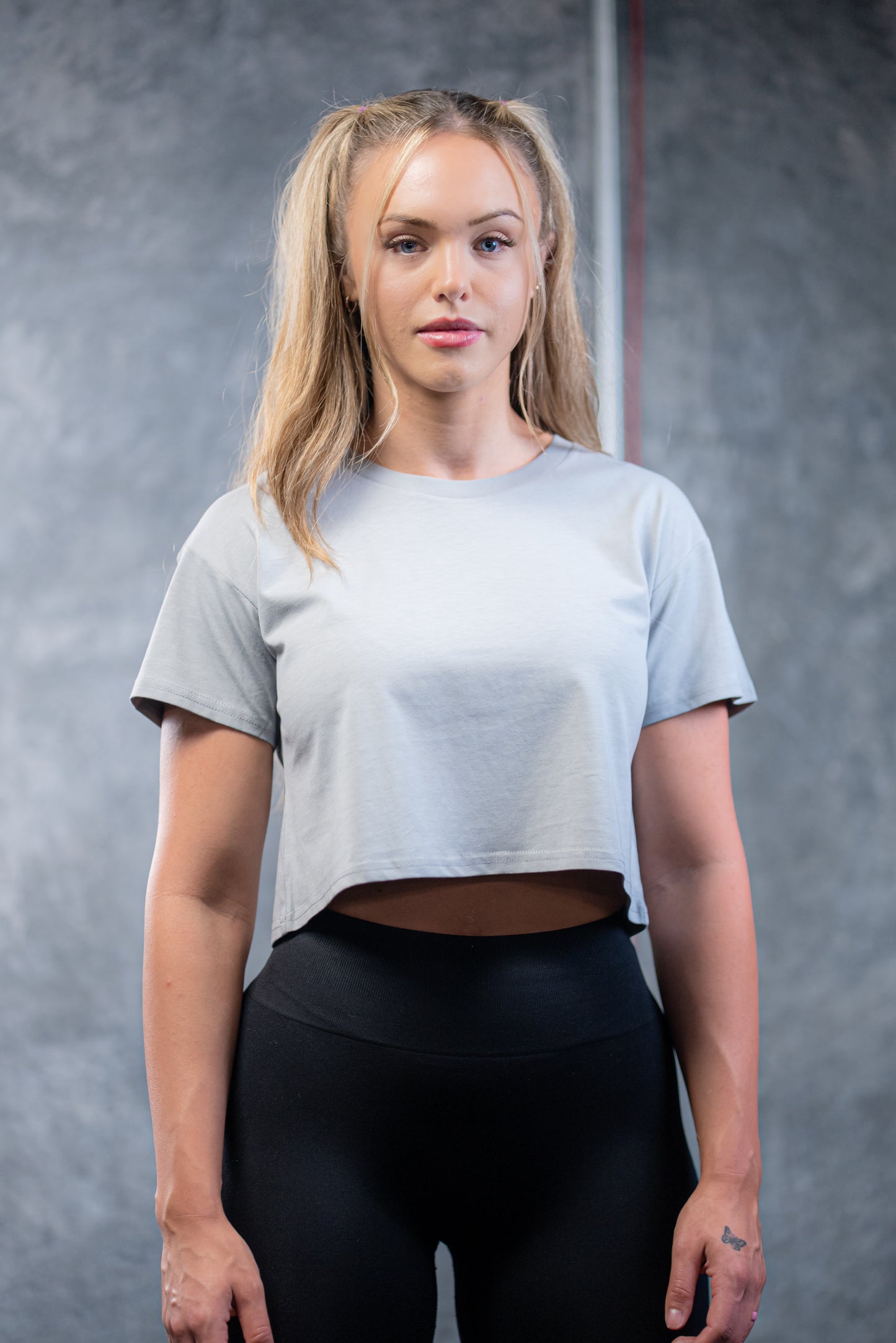 Crop mini logo T