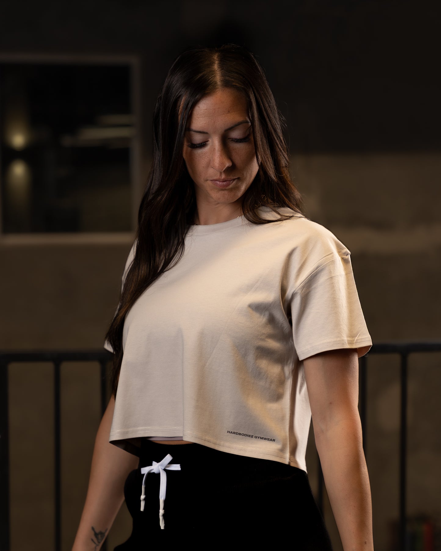 Crop mini logo T